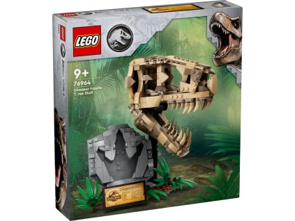 LEGO JURASSIC WORLD Dinosauří fosilie: Lebka T-Rexe 76964 STAVEBNICE  + Dárek zdarma