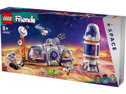 LEGO FRIENDS Základna na Marsu a raketa 42605 STAVEBNICE  + Dárek zdarma