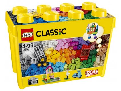 LEGO CLASSIC Velký kreativní box 10698 STAVEBNICE  + Dárek zdarma
