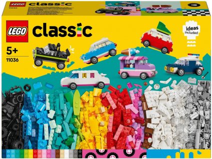 LEGO CLASSIC Tvořivá vozidla 11036 STAVEBNICE  + Dárek zdarma