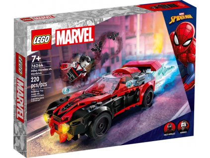 LEGO MARVEL SPIDERMAN Miles Morales vs. Morbius 76244 STAVEBNICE  + Dárek zdarma