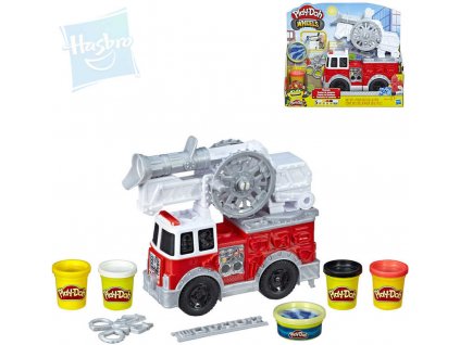 HASBRO PLAY-DOH Wheels hasičský vůz kreativní set s modelínou a doplňkky  + Dárek zdarma