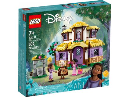 LEGO DISNEY Přání: Ashina chata 43231 STAVEBNICE  + Dárek zdarma