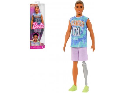 MATTEL BRB Barbie panák Ken sportovní tričko s handicapem
