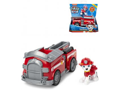 SPIN MASTER Paw Patrol auto hasičské Tlapková Patrola set s figurkou Marshall