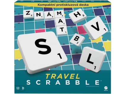 MATTEL HRA Scrabble cestovní CZ *SPOLEČENSKÉ HRY*  + Dárek zdarma