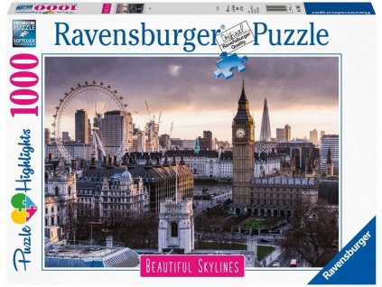 RAVENSBURGER Puzzle Londýn 1000 dílků 70x50cm skládačka