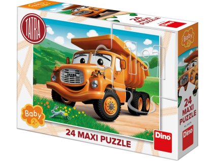 DINO Puzzle Maxi Auto Tatra na louce 24 dílků 66x47cm skládačka