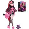 MATTEL MONSTER HIGH Panenka monsterka Draculaura set s fashion doplňky  + Dárek zdarma