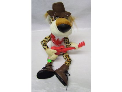 Plyšový tiger - gitarista (Farba Hnedá, Veľkosť Neurčená)
