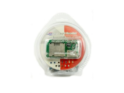 USB čítačka kariet veľká (Farba Čierna, Veľkosť Neurčená)