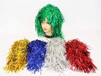 Party vlasy Parochňa (Farba Červená, Veľkosť Neurčená)