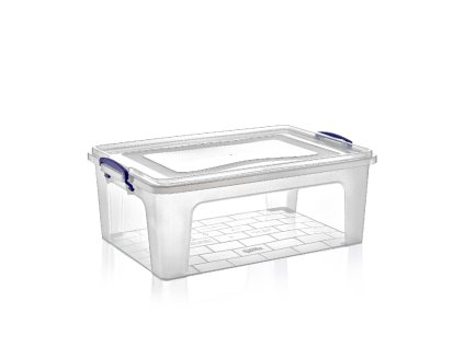 Praktická dóza s poklopom 21 L (Farba Transparent, Veľkosť 21L)