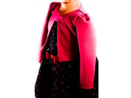 Dievčenské bolerko - ružové (Farba Ružová, Veľkosť 92)