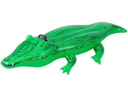 Krokodíl nafukovačka 168x86cm (Farba Zelená, Veľkosť 168x86cm)