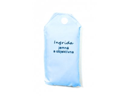 Nákupná taška s menom INGRIDA - jemná a objektívna (Farba Červená, Veľkosť 15L)