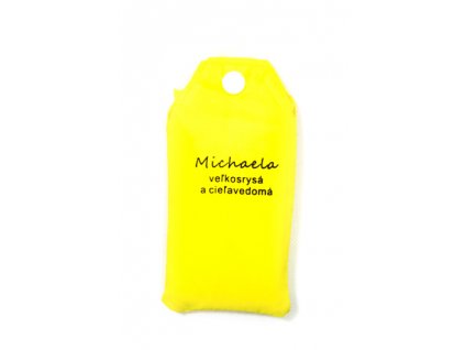 Nákupná taška s menom MICHAELA - veľkorysá a cieľavedomá, C-24-7760 (Farba Červená, Veľkosť 15L)