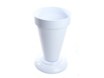 Váza plastová 4,5L (Farba Biela, Veľkosť 4.5L)