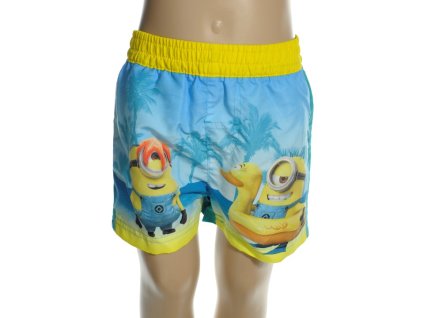 Detské plavky Minions - pláž (Farba Žltá, Veľkosť 3r)