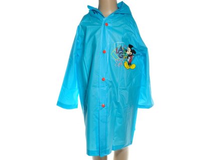 Detský pršiplášť Mickey Mouse, W&O (Farba Svetlomodrá, Veľkosť 3/4r)