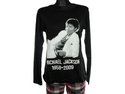 Dámske tričko - Michael Jackson (Farba Čierna, Veľkosť 2XL)