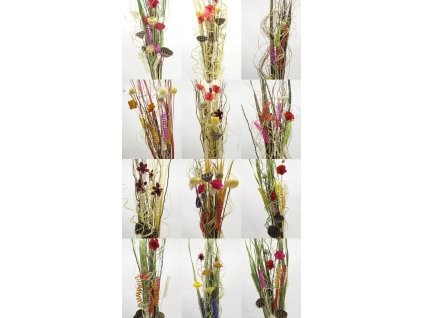 Sušené kvety 120 cm (Farba Multifarebné, Veľkosť 120cm)