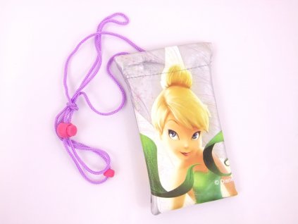 Vrecúško na krk - Tinkerbell 7 x 13 cm (Farba Neurčená, Veľkosť Neurčená)