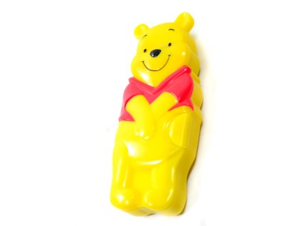 Detský plastový svietiaci peračník Macko Pooh, PoloTrade (Farba Žltá, Veľkosť 1737 - 18*7,5)