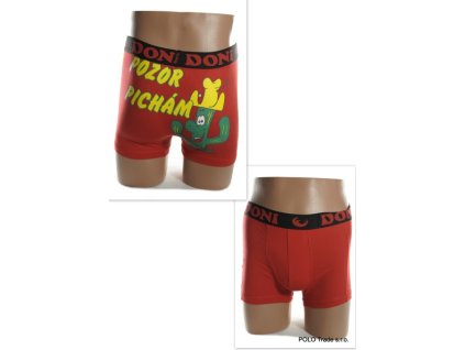 Pánske boxerky kaktus (Farba Čierna, Veľkosť M)
