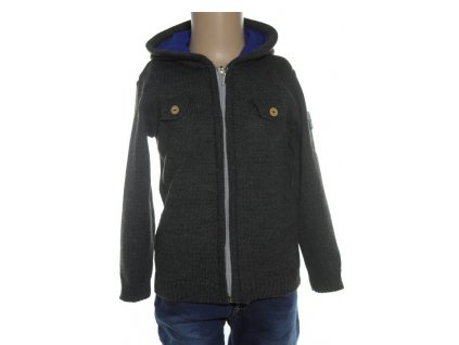 Detský sveter s kapucňou (Farba Svetlohnedá, Veľkosť 3r)