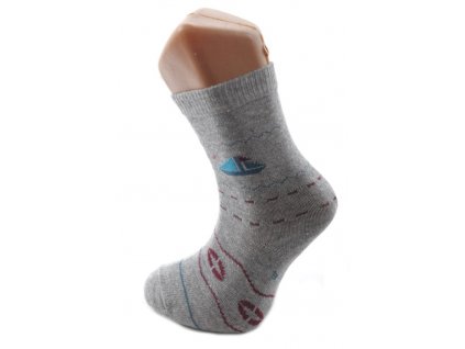 Detské ponožky - lodičky (Farba Svetlomodrá, Veľkosť 9-11r)