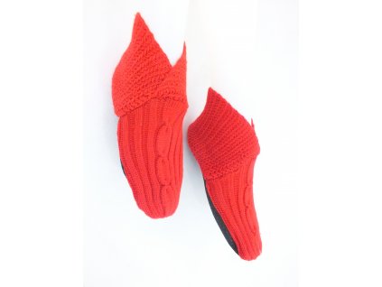 Ponožky - štrikované, PoloTrade (Farba Ružová, Veľkosť 36-41)