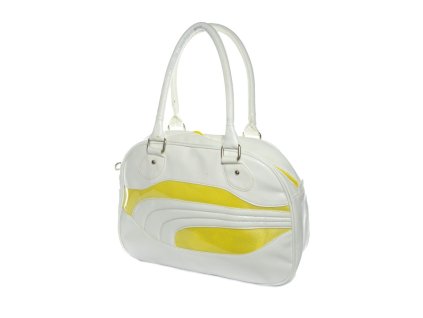Dámska taška - dvojfarebná (Farba Biela, Veľkosť 35x28x1cm)