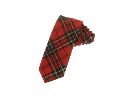 Štýlová kravata - káro (Farba Šedá, Veľkosť Neurčená)