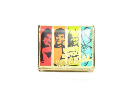 Peňaženka High School Musical , (Farba Svetlooranžová, Veľkosť 10x9cm)
