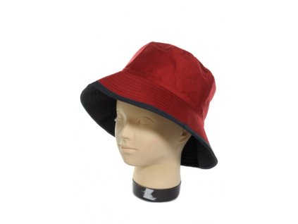 Dámsky klobúk látkový (Farba Červená, Veľkosť Neurčená)