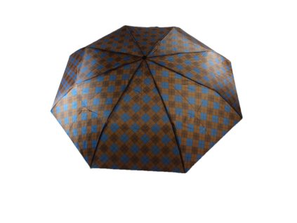 Dáždnik skladací kosoštvorce (Farba Hnedá, Veľkosť 25cm)