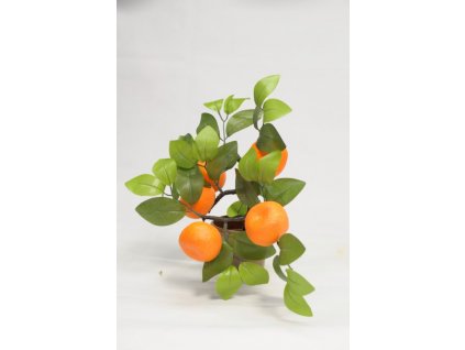 Umelý stromček - mandarínka 35cm (Farba Oranžová, Veľkosť 35cm)