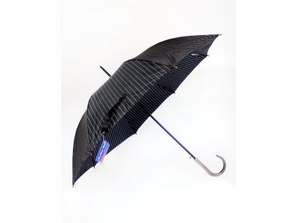 Dáždnik - pásy (Farba Čierna, Veľkosť 86cm)