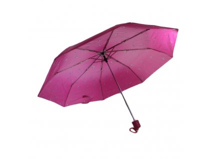 Skladací dáždnik kvapky 25cm (Farba Hnedá, Veľkosť 25cm)