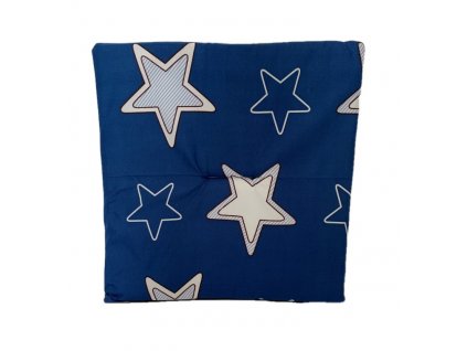 Jednostranný sedák hviezdy, PoloTrade (Farba Modrá, Veľkosť 1761 - 37*37CM)