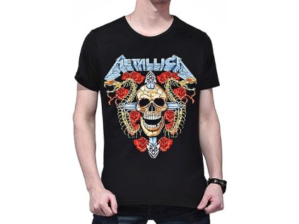 Pánske tričko METALLICA - lebka