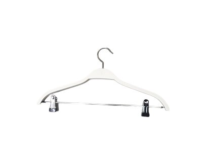 Drevené ramienko pevné so sponami aj na nohavice