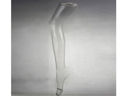 Torzo noha transparentná bez stojanu 72 cm B-Tovar