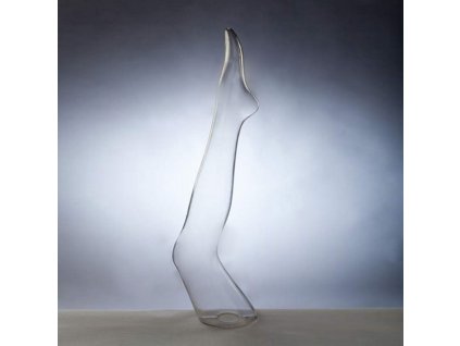 Torzo noha transparentná PLEXI bez stojanu 72 cm B-Tovar