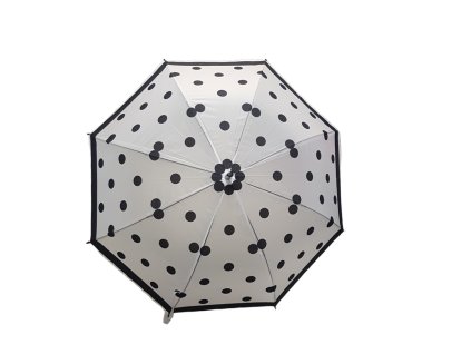 Palicový,poloautomatický,vetruodolný dáždnik guličky