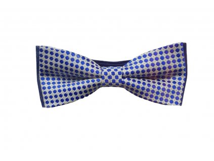 Pánsky motýlik modré guličky