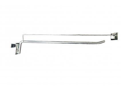 Hák na konzolu s cenovkou 47cm