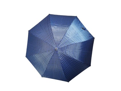 Dáždnik - modrý káro