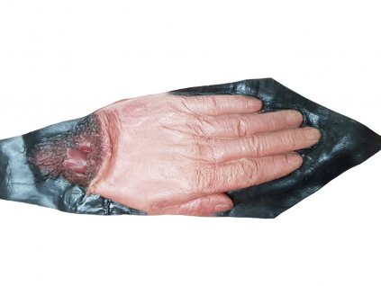 3D kravata Halloween hand - useknutá ruka very real